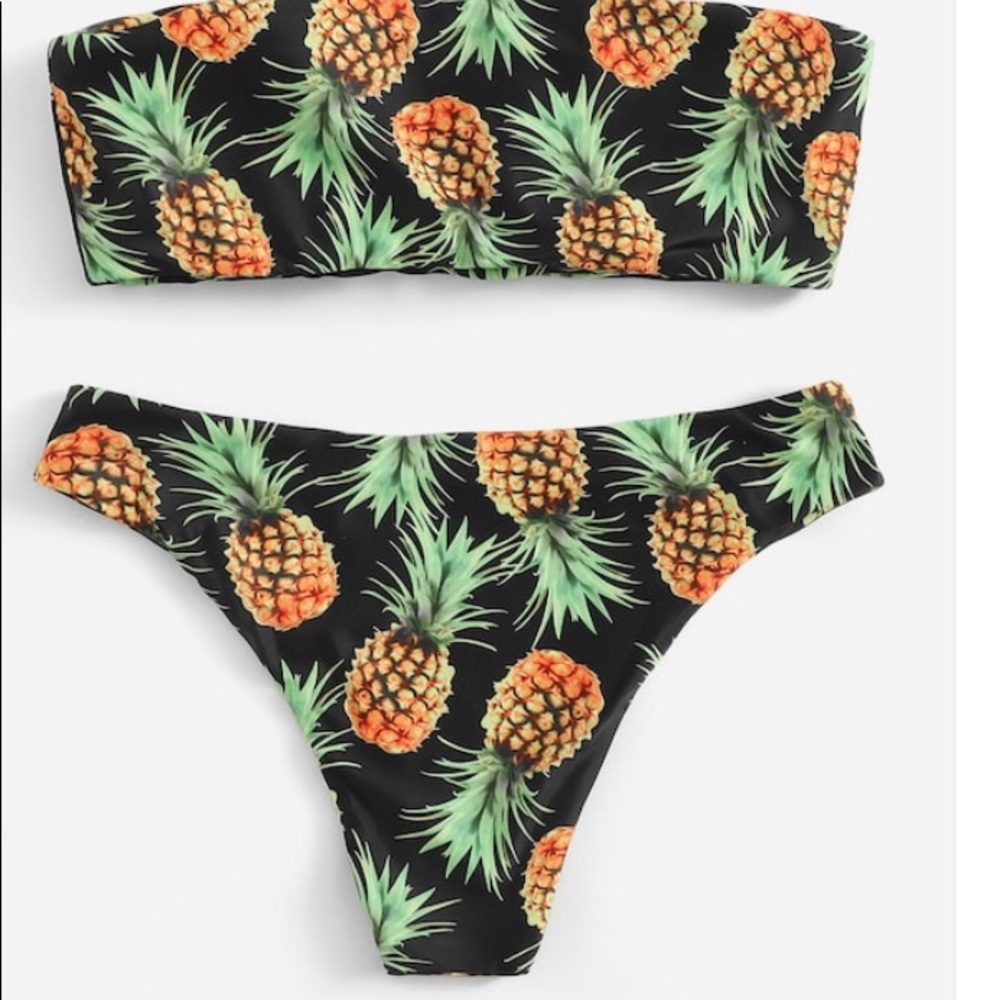 BRAND NEW with tags pineapple bikini